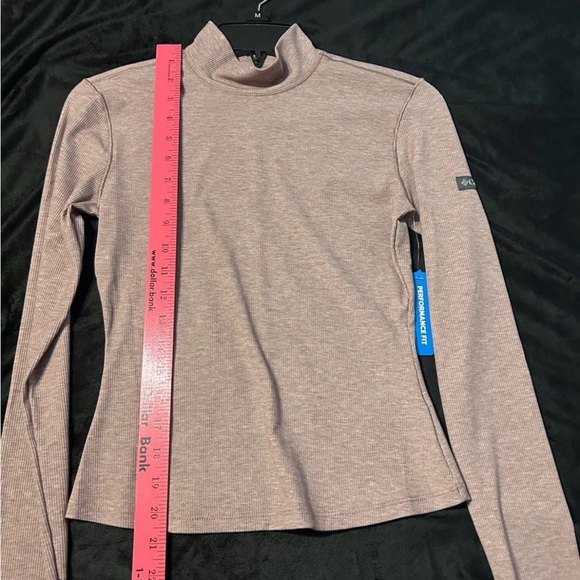 Women's Columbia Amberview Performance Fit Omni-Shade Mock Turtleneck Shirt XS - Picture 4 of 9